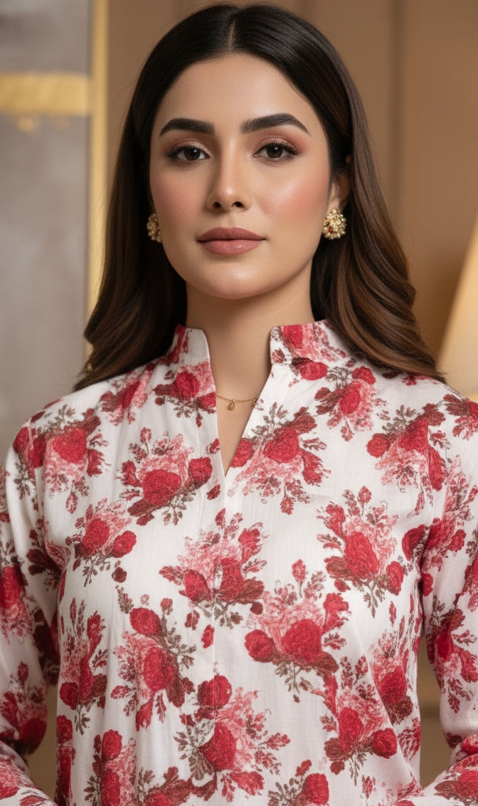 REDISH BLOOM CO-ORD SET