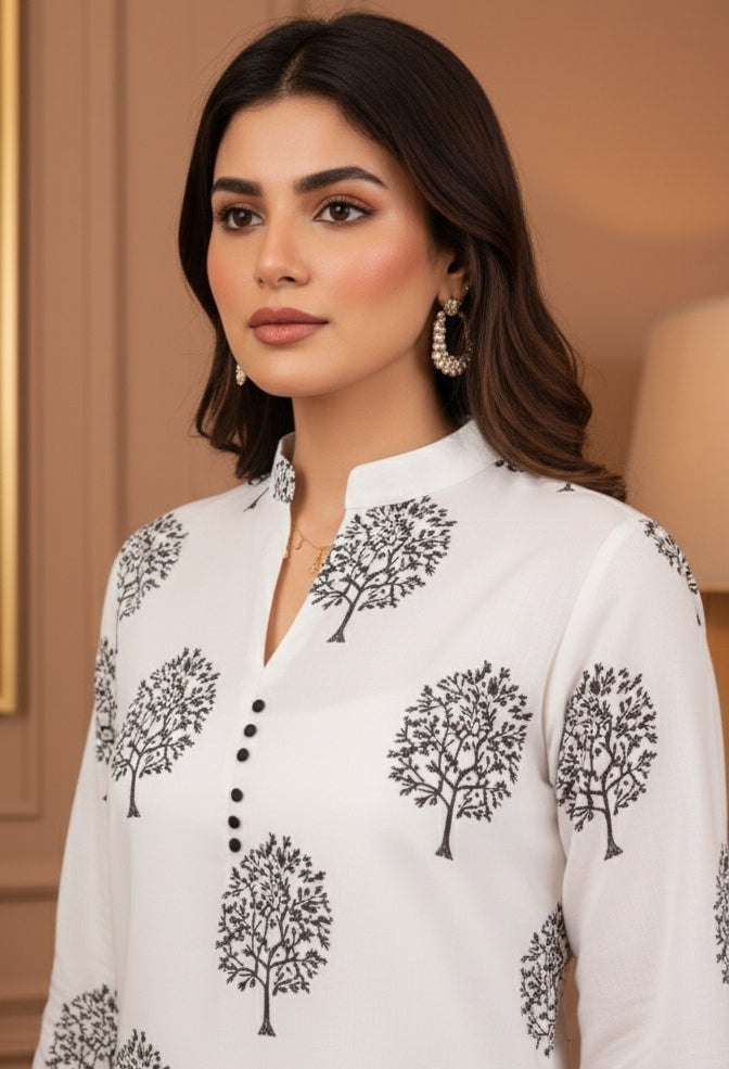 WHITE TREE CO-ORD -SET