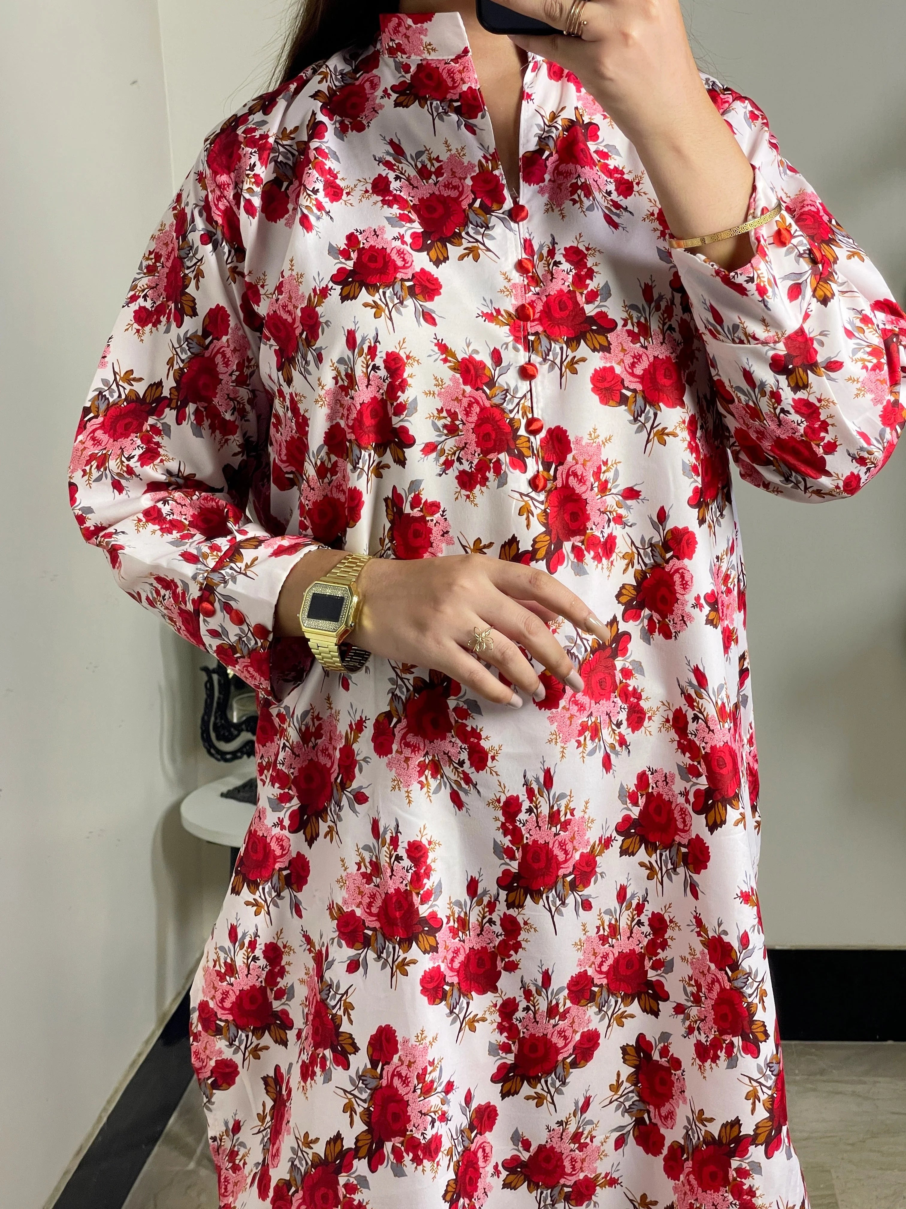 REDISH BLOOM CO-ORD SET