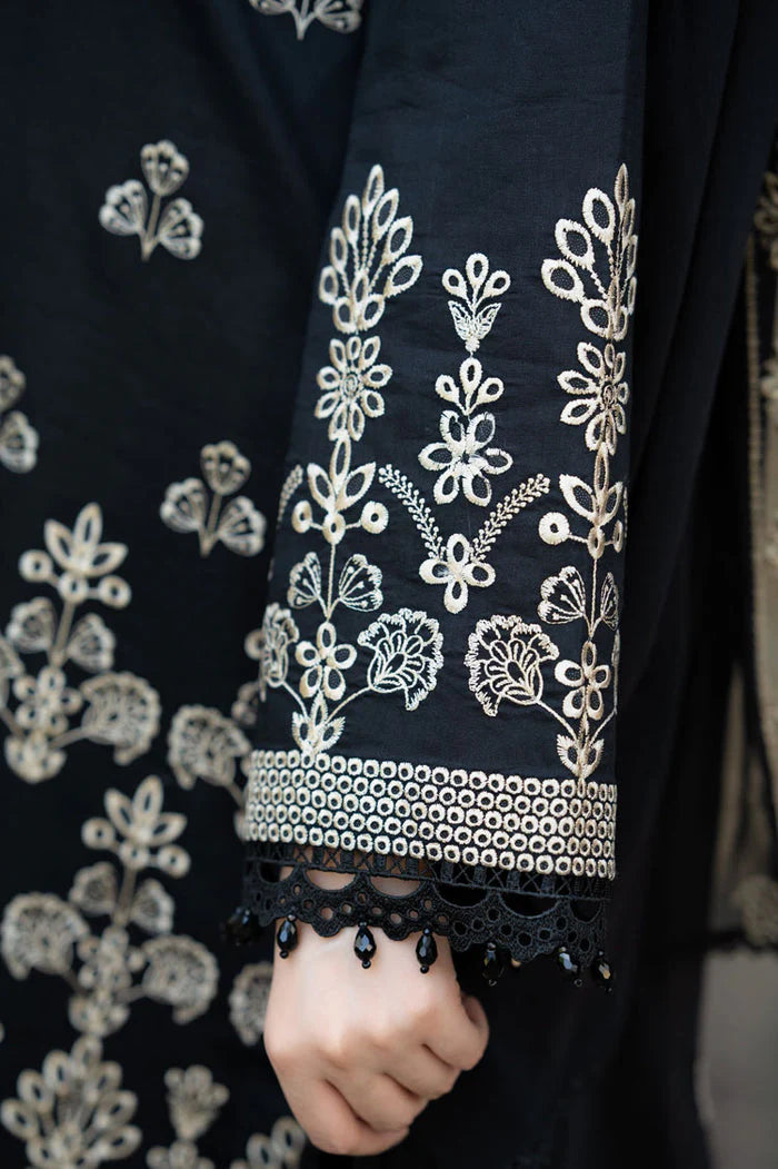 Black Embroidery 3pcs