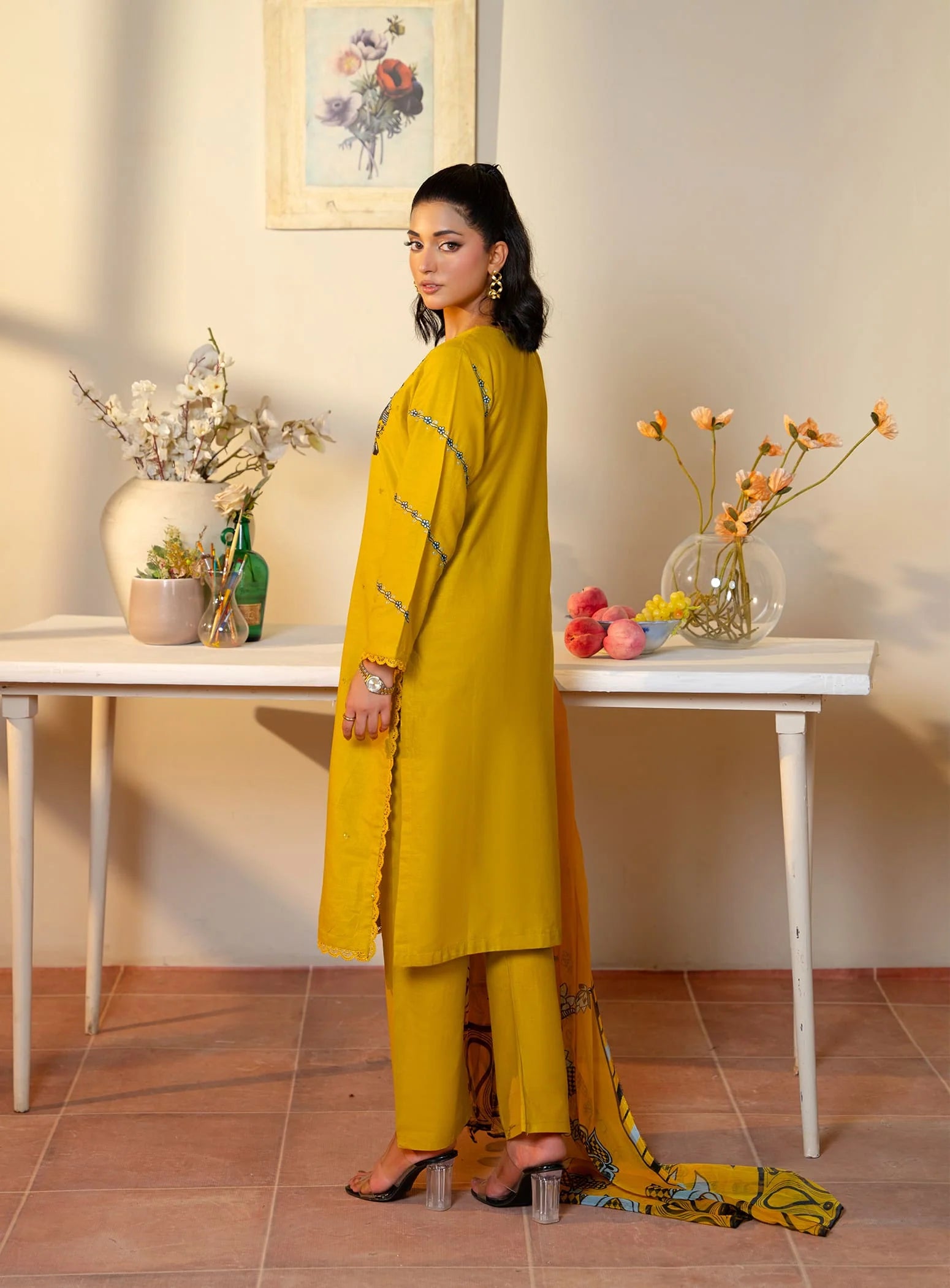 Yellow Kurta Set