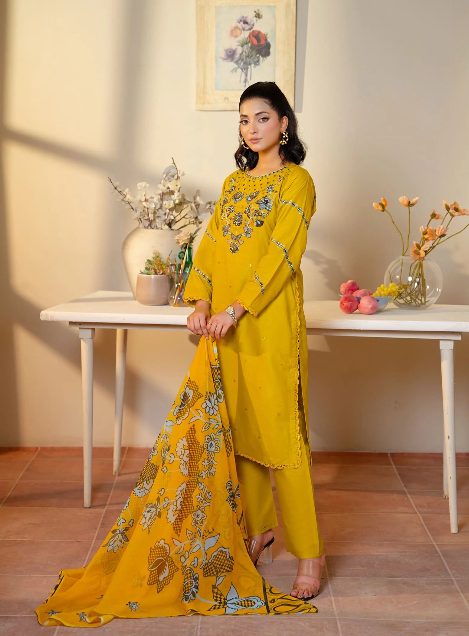 Yellow Kurta Set